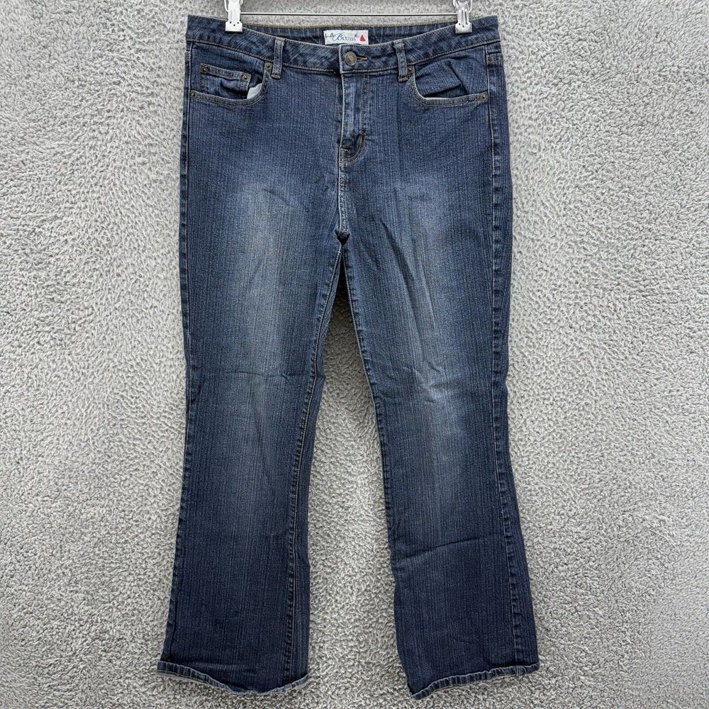 LA‎ Blues Jeans Womens Size 10 Blue Melrose Bootcut Mid Rise Stretch Denim Pants